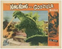 5w530 KING KONG VS. GODZILLA LC #7 1963 special fx the giant lizard breathing fire on army base!