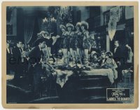 5w540 LADIES TO BOARD LC 1924 cowboy Tom Mix at fancy party with sexy dancers standing on table!