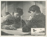 5w552 LAST PICTURE SHOW LC #3 1971 Peter Bogdanovich, close up of Timothy Bottoms & Jeff Bridges!