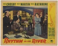 5w729 RHYTHM ON THE RIVER LC 1940 Mary Martin sings with band to impress Bing Crosby & men!