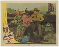 5w730 RIDE 'EM COWBOY LC 1942 Johnny Mack Brown & Gwynne help Lou Costello over unconscious Bud!