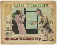 5w736 ROAD TO MANDALAY LC 1926 Tod Browning, Lon Chaney as Singapore Joe confronts Moran, rare!