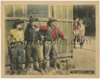 5w782 SHERIFF'S LASH LC 1929 three bad guys eavesdrop on Cliff Tex Lyons & his gal!