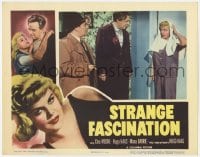 5w840 STRANGE FASCINATION LC 1952 Hugo Haas couldn't leave sexy bad girl Cleo Moore alone!