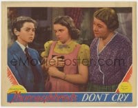 5w867 THOROUGHBREDS DON'T CRY LC 1937 young Judy Garland between Ronald Sinclair & Sophie Tucker!