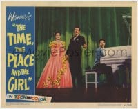5w878 TIME, THE PLACE & THE GIRL LC #4 1946 Dennis Morgan & Martha Vickers on stage by Cavallaro!