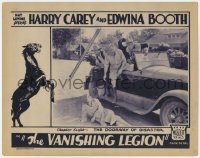 5w913 VANISHING LEGION chapter 8 LC 1931 Harry Carey & cowboys in car stare at fallen Edwina Booth!