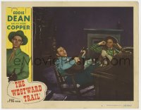 5w939 WESTWARD TRAIL LC #2 1948 Roscoe Ates covers his ears as Eddie Dean plays guitar & sings!