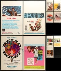 5x210 LOT OF 19 WINDOW CARDS 1960s great images from a variety of different movies!