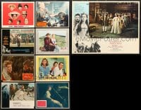 5x090 LOT OF 9 LOBBY CARDS 1950s-1970s great scenes from a variety of different movies!