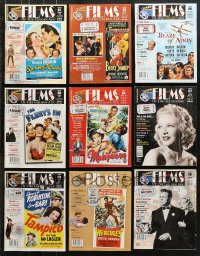 5x107 LOT OF 9 FILMS OF THE GOLDEN AGE 2010-12 MOVIE MAGAZINES 2010-2012 great images & articles!