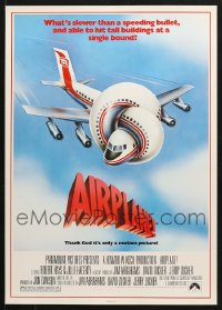 5x467 LOT OF 10 UNFOLDED AIRPLANE 17X24 SPECIAL POSTERS 1980 Zucker, classic screwball comedy!