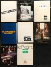 5x167 LOT OF 8 PRESSKITS 1982 - 1996 containing a total of 61 8x10 stills in all!