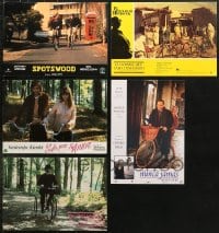 5x068 LOT OF 5 SPANISH LOBBY CARDS SHOWING BICYCLES 1980s-1990s from a variety of movies!