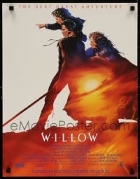 5x456 LOT OF 37 UNFOLDED WILLOW 17X22 SPECIAL POSTERS 1988 Ron Howard & George Lucas, cool art!