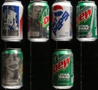 5x358 LOT OF 3 STAR WARS SODA CANS 1990s collectible special edition Mountain Dew & Pepsi!