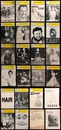 5x332 LOT OF 24 PLAYBILLS 1940s-1960s from a variety of different stage shows!