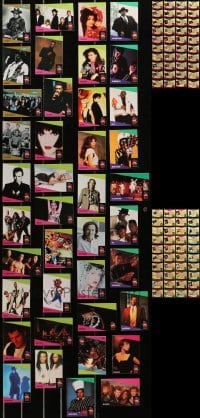 5x321 LOT OF 80 SUPER STARS MUSIC TRADING CARDS 1990s a variety of different musicians!