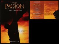 5x070 LOT OF 10 PASSION OF THE CHRIST PROMO BROCHURES 2004 Mel Gibson directed!