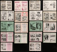 5x363 LOT OF 9 WARNER BROTHERS MADISON LOCAL THEATER HERALDS 1930s-1940s from a variety of movies!