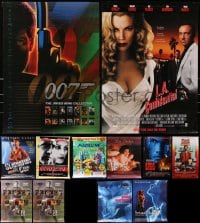 5x455 LOT OF 14 UNFOLDED VIDEO POSTERS 1980s-1990s from a variety of different movies!