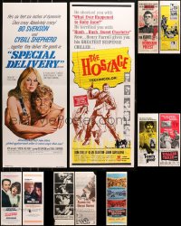 5x405 LOT OF 15 MOSTLY UNFOLDED INSERTS 1960s-1970s great images from a variety of movies!