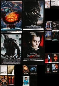 5x269 LOT OF 43 UNFOLDED MINI POSTERS 1997 - 2011 great images from a variety of movies!