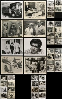 5x297 LOT OF 61 8X10 STILLS 1960s-1970s great scenes from a variety of different movies!
