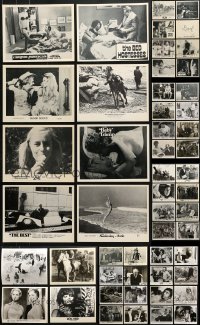 5x295 LOT OF 68 8X10 STILLS 1960s-1970s great scenes from a variety of different movies!
