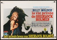 5y382 PRIVATE LIFE OF SHERLOCK HOLMES Belgian 1971 Billy Wilder, Robert Stephens, sexy different art