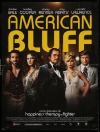5y806 AMERICAN HUSTLE French 16x21 2014 Christian Bale, Cooper, Jennifer Lawrence, American Bluff!