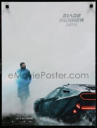 5y823 BLADE RUNNER 2049 teaser French 16x21 2017 cool image of Ryan Gosling standing by car!