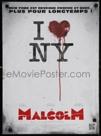 5y835 CHARM French 15x21 2013 Malcolm, Random Acts of Violence, I bleeding heart New York!