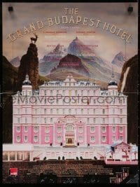 5y875 GRAND BUDAPEST HOTEL French 16x21 2014 directed by Wes Anderson, great artwork!