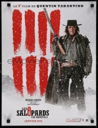 5y884 HATEFUL EIGHT teaser French 16x21 2016 Michael Madsen as Joe Gage - The Cow Puncher!