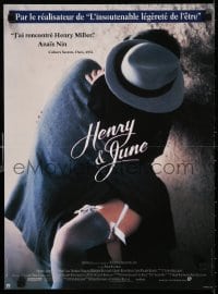 5y887 HENRY & JUNE French 15x20 1990 the first movie with NC-17 rating!