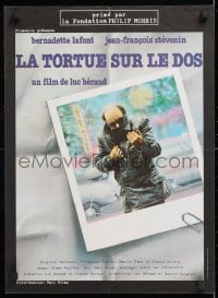 5y913 LIKE A TURTLE ON ITS BACK French 15x21 1978 Luc Beraud's La tortue sur le dos, Lafont!