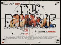 5y978 TRUE ROMANCE French 16x21 1993 Christian Slater, Arquette, written by Tarantino!