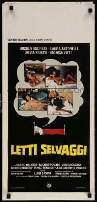 5y757 TIGERS IN LIPSTICK Italian locandina 1979 Luigi Zampa sexploitation, Silvia Kristel, Ursula Andress!
