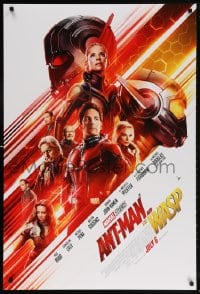5z515 ANT-MAN & THE WASP advance DS 1sh 2018 Marvel, Paul Rudd and Evangeline Lilly in title roles!
