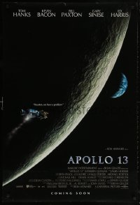 5z516 APOLLO 13 int'l advance DS 1sh 1995 directed by Ron Howard, Houston we have a problem!
