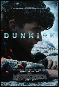 5z613 DUNKIRK advance DS 1sh 2017 Christopher Nolan, Tom Hardy, Murphy, different close-up!