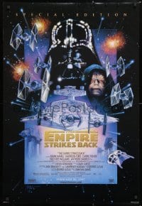 5z616 EMPIRE STRIKES BACK style C advance DS 1sh R1997 they're back on the big screen!