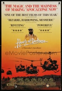 5z675 HEARTS OF DARKNESS 1sh 1991 director Francis Ford Coppola's making of Apocalypse Now!