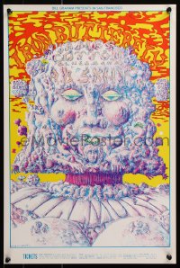 5z154 IRON BUTTERFLY/JAMES COTTON BLUES BAND/A.B. SKHY 14x21 music poster 1969 Lee Conklin art!