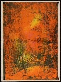 5z102 LEBADANG signed #127/150 22x30 art print 1967 by the artist, Nature Prays Without Words 5!