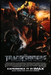 5z942 TRANSFORMERS: REVENGE OF THE FALLEN IMAX 1sh 2009 Michael Bay directed!