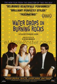 5z970 WATER DROPS ON BURNING ROCKS 1sh 2000 from the play by Rainer Werner Fassbinder!