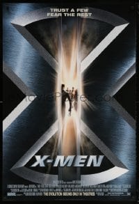 5z994 X-MEN style B int'l advance DS 1sh 2000 Bryan Singer, Marvel Comics super heroes!