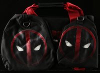 6a152 DEADPOOL backpack 2016 Reynolds, Marvel, you can carry all your stuff around in it!